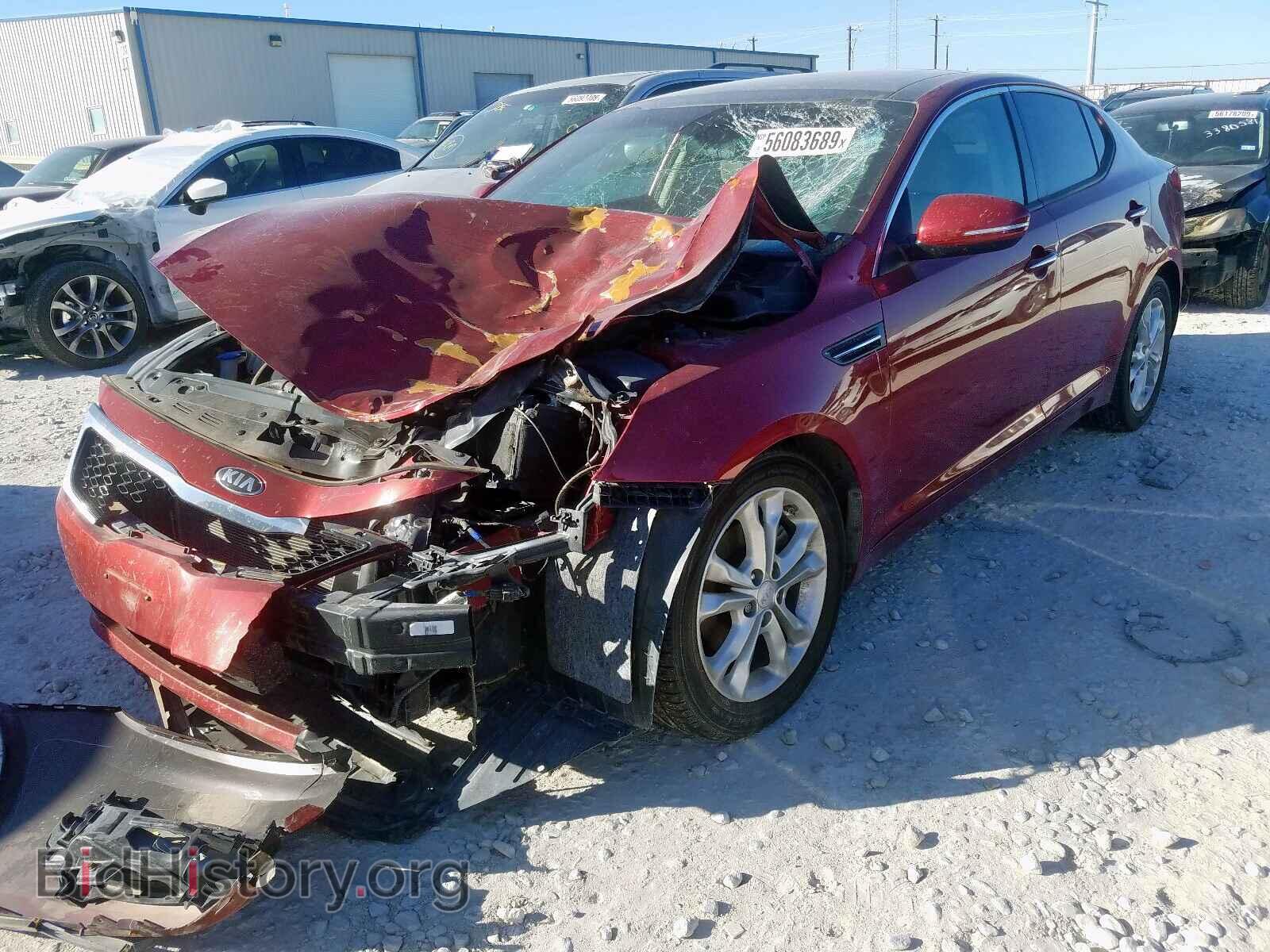 2013 KIA OPTIMA EX - VIN: 5XXGN4A79DG132181 - Фото 2