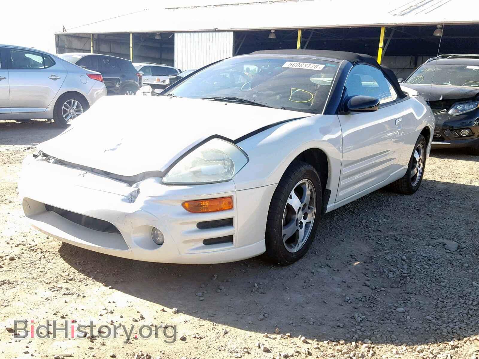 2005 MITSUBISHI ECLIPSE - VIN: 4A3AE45G65E002569 - Фото 2