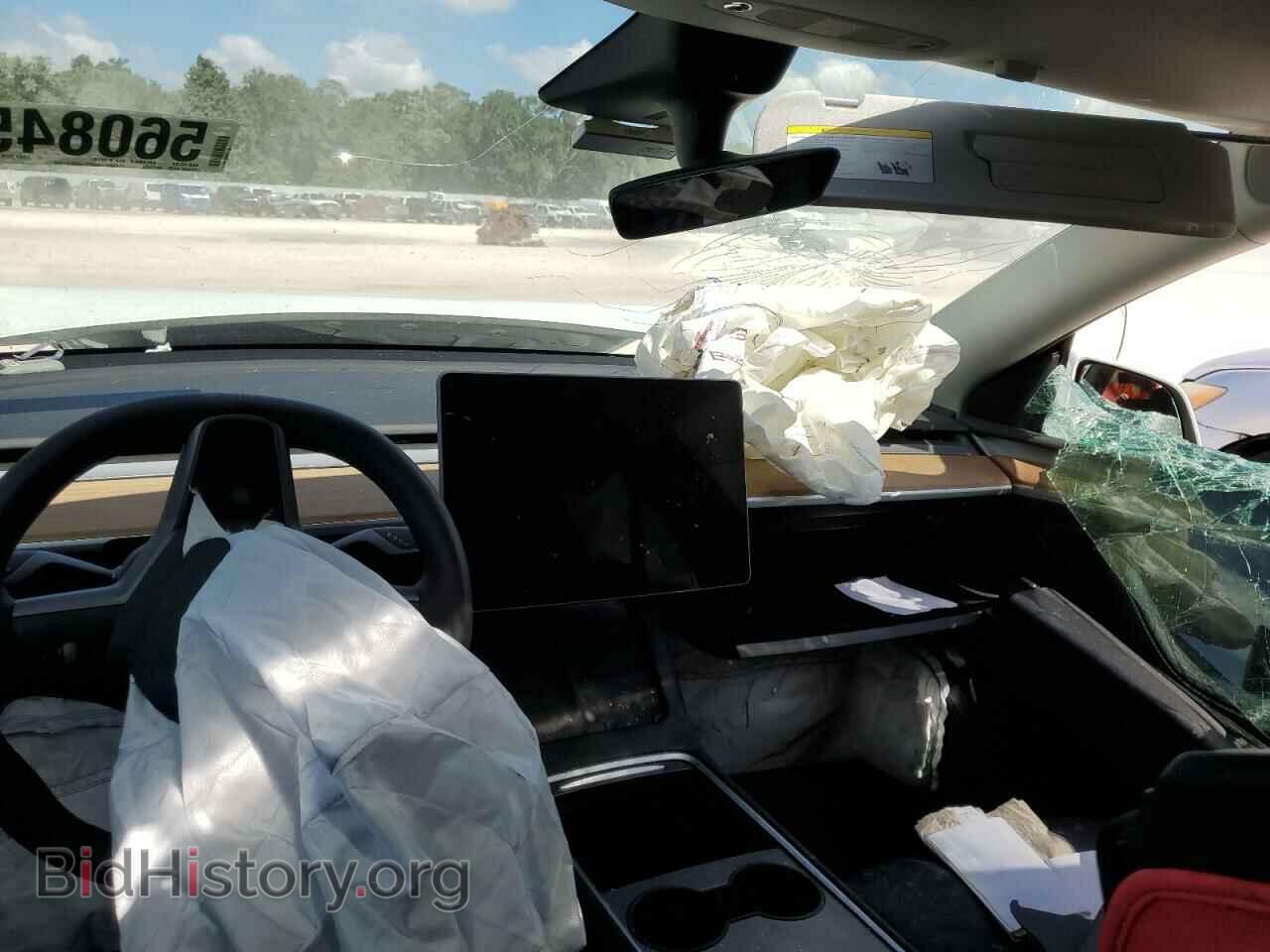 2022 TESLA MODEL Y - VIN: 7SAYGDEF2NF542439 - Фото 9