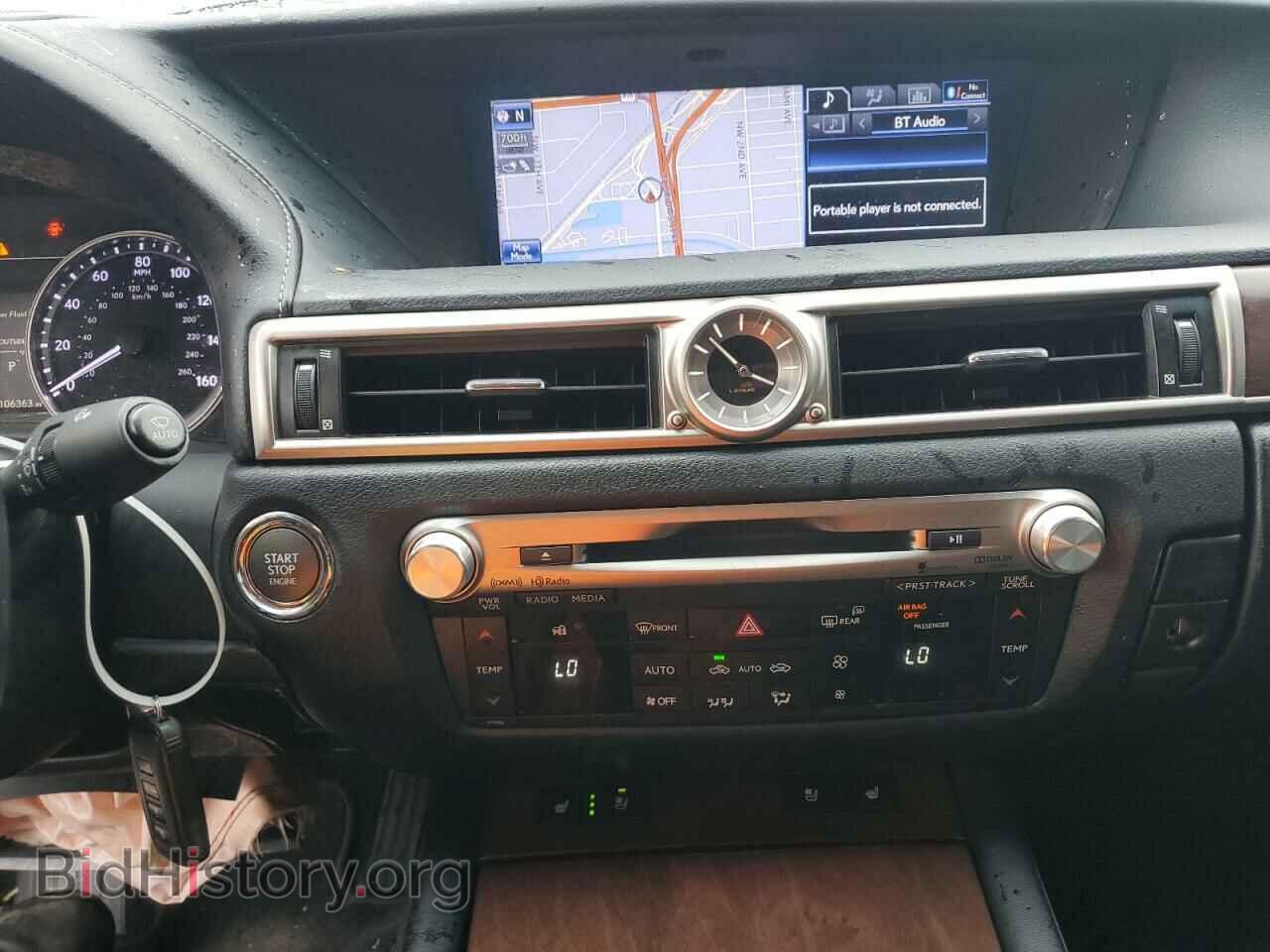2013 LEXUS GS350 - VIN: JTHCE1BL0D5003922 - Фото 9