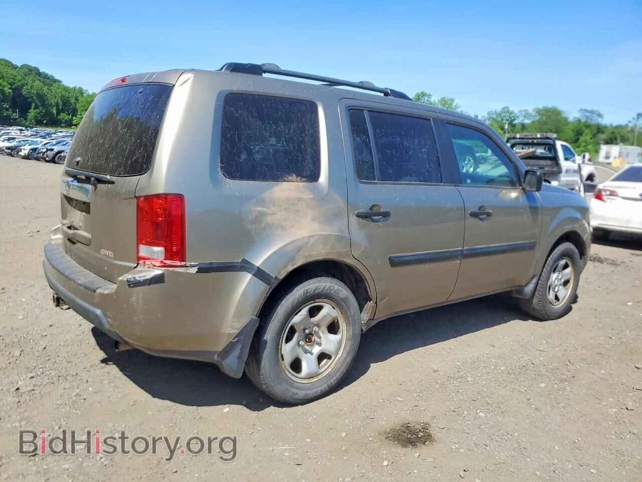 2010 HONDA PILOT - VIN: 5FNYF4H26AB006113 - Фото 3