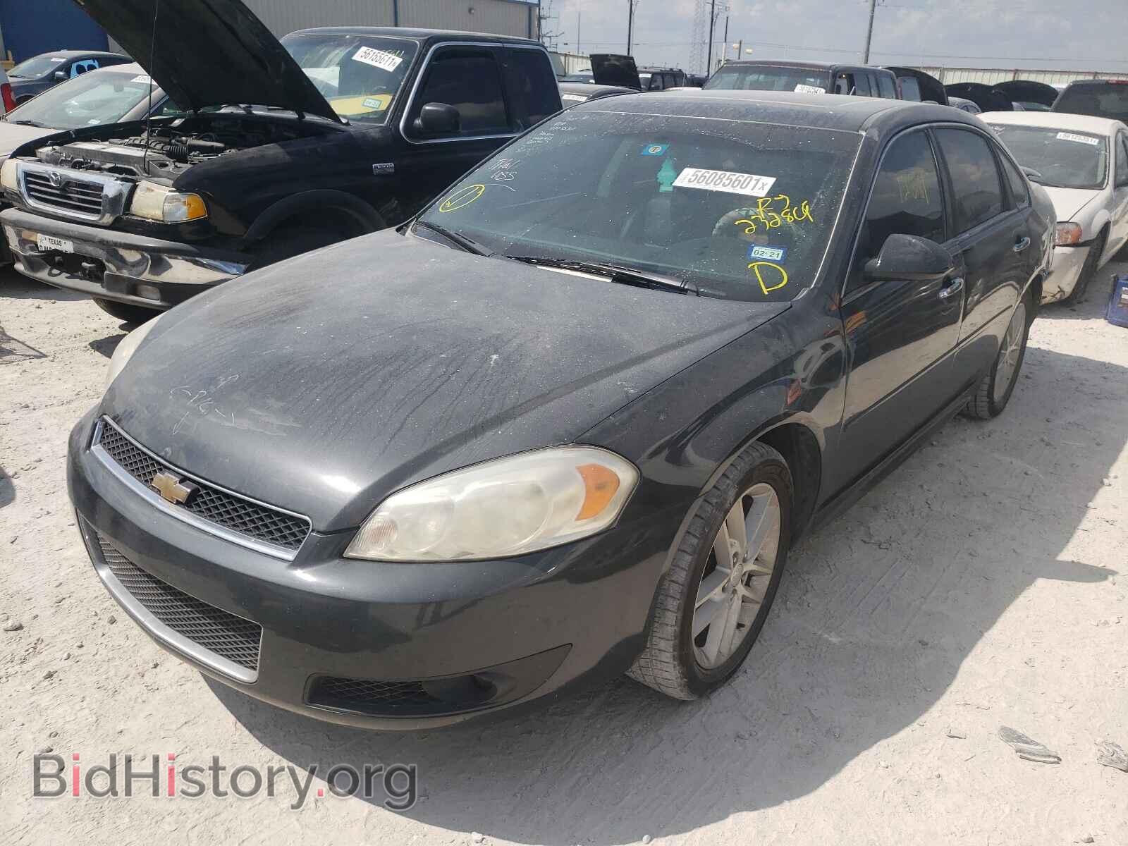 2013 CHEVROLET IMPALA - VIN: 2G1WC5E37D1232809 - Фото 2