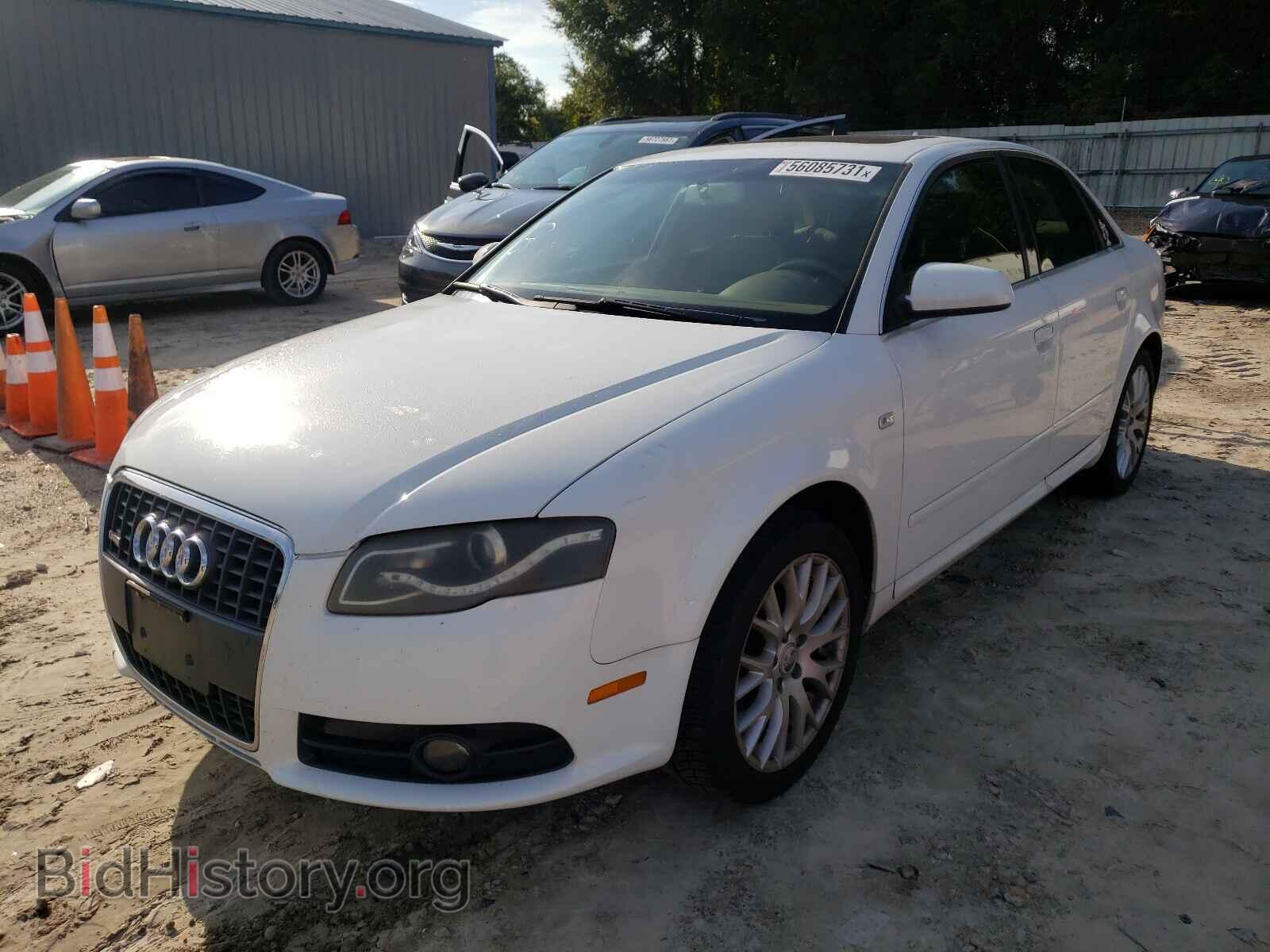 2008 AUDI A4 - VIN: WAUDF78E88A157531 - Фото 2