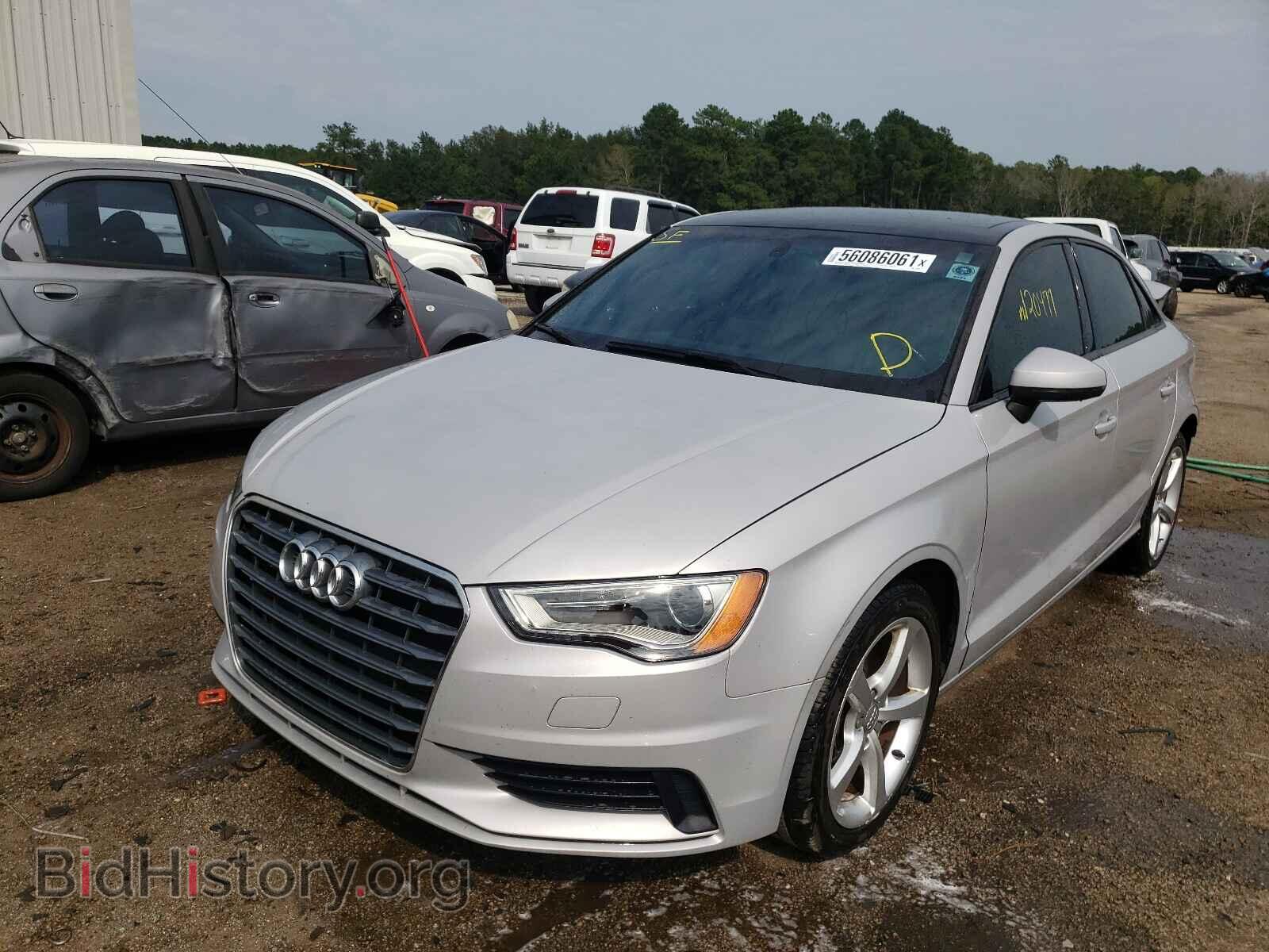 2015 AUDI A3 - VIN: WAUACGFF9F1116085 - Фото 2
