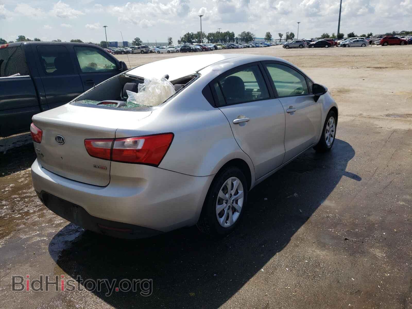 2013 KIA RIO - VIN: KNADN4A39D6118714 - Фото 4