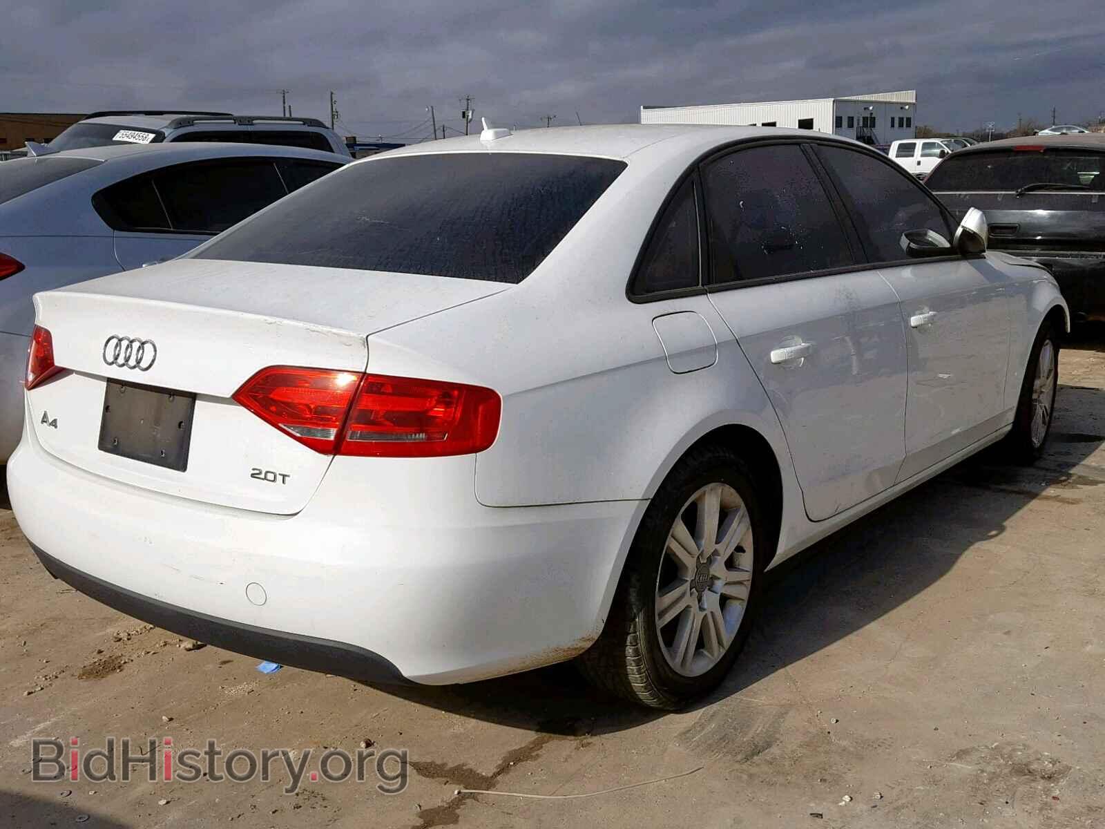 2011 AUDI A4 - VIN: WAUAFAFL5BN004932 - Фото 4
