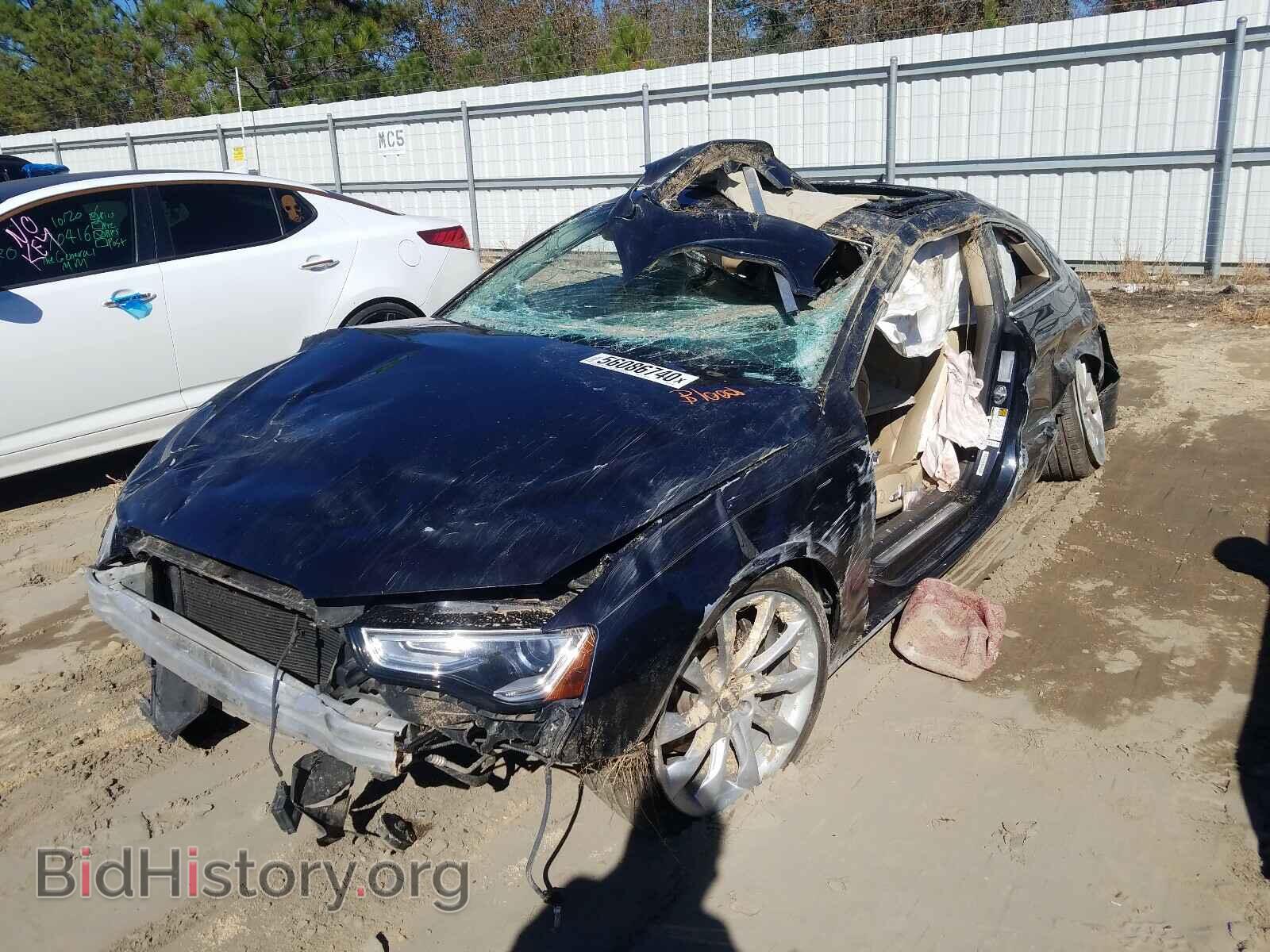 2014 AUDI A5 - VIN: WAULFAFRXEA017085 - Photo 2