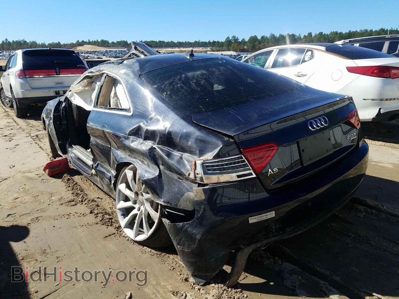 2014 AUDI A5 - VIN: WAULFAFRXEA017085 - Photo 3
