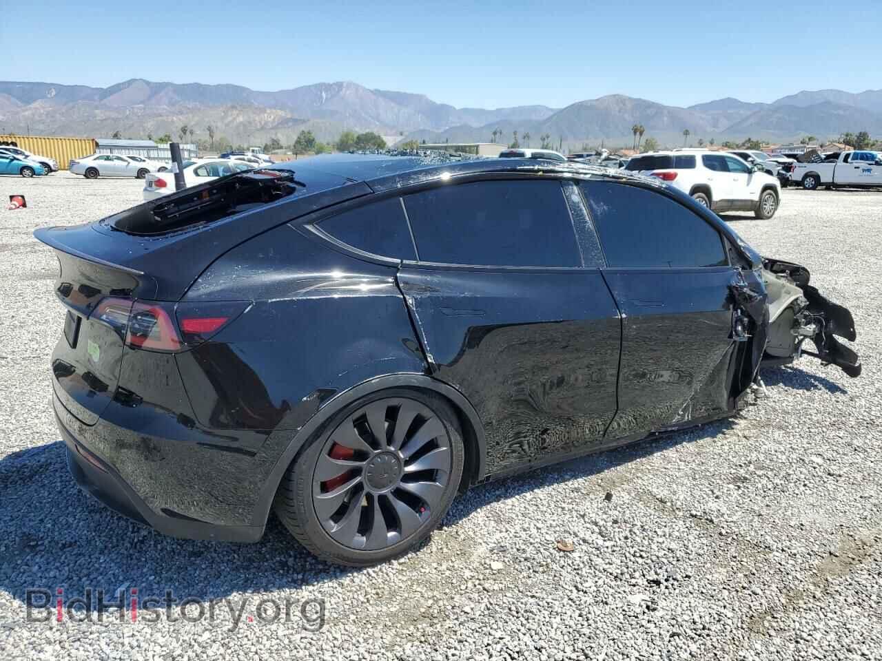 2022 TESLA MODEL Y - VIN: 7SAYGDEF0NF540933 - Фото 3