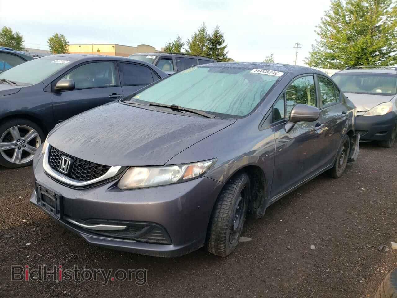 2014 HONDA CIVIC - VIN: 2HGFB2F55EH037164 - Фото 2