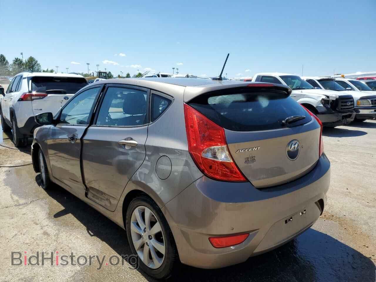 2014 HYUNDAI ACCENT - VIN: KMHCU5AE1EU189648 - Фото 2