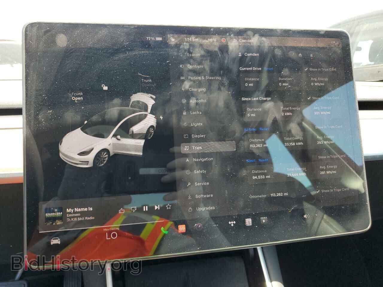 2019 TESLA MODEL 3 - VIN: 5YJ3E1EB7KF213014 - Фото 9