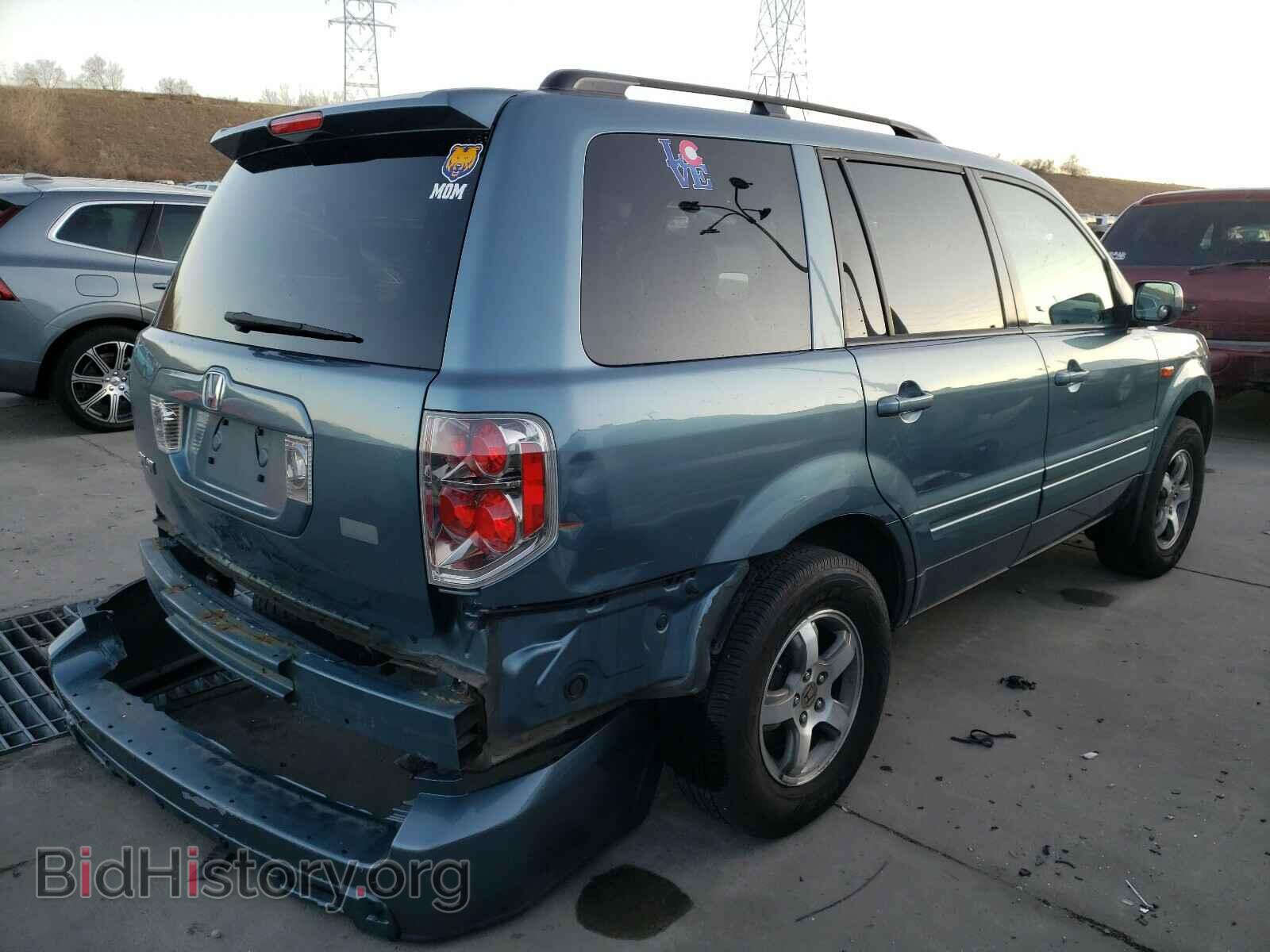 2007 HONDA PILOT - VIN: 5FNYF28667B008024 - Photo 4