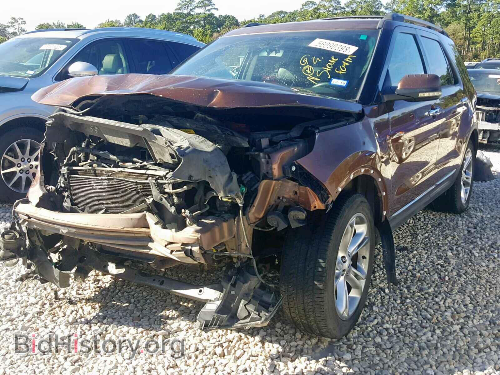 2012 FORD EXPLORER L - VIN: 1FMHK7F89CGA12934 - Фото 2