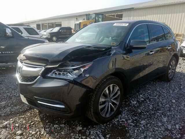 2014 ACURA MDX - VIN: 5FRYD4H49EB018106 - Фото 2