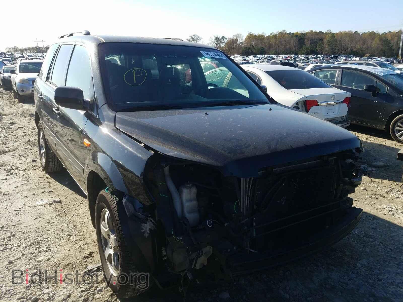 Photo 5FNYF28537B017190 - HONDA PILOT 2007