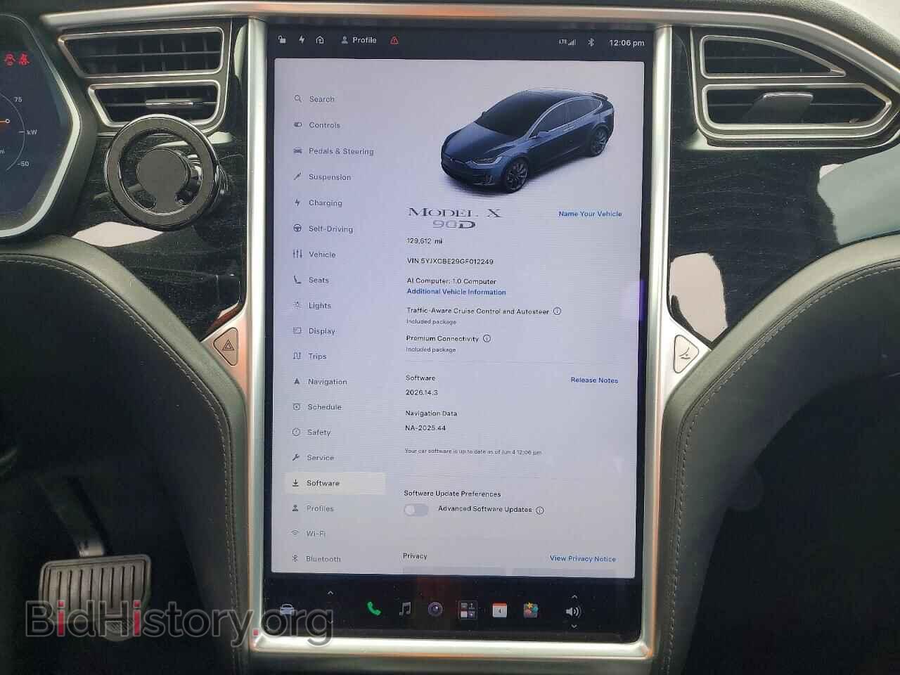 2016 TESLA MODEL X - VIN: 5YJXCBE29GF012249 - Photo 9