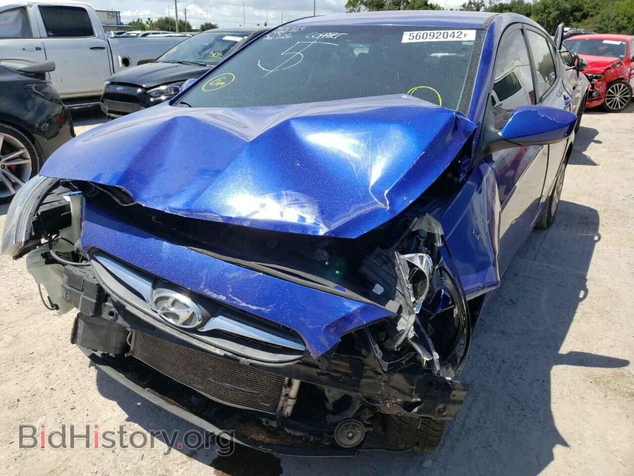 2014 HYUNDAI ACCENT - VIN: KMHCT5AE2EU166916 - Фото 2