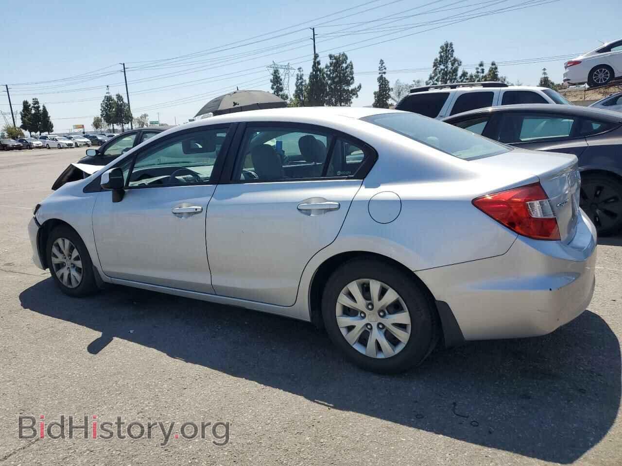 2012 HONDA CIVIC - VIN: 2HGFB2F53CH573382 - Фото 2