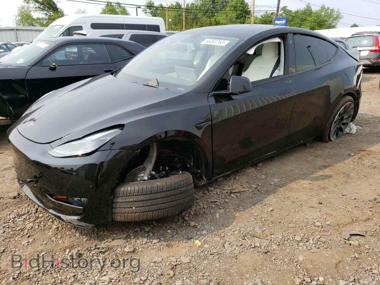 Photo 7SAYGDEFXNF377269 - TESLA MODEL Y 2022