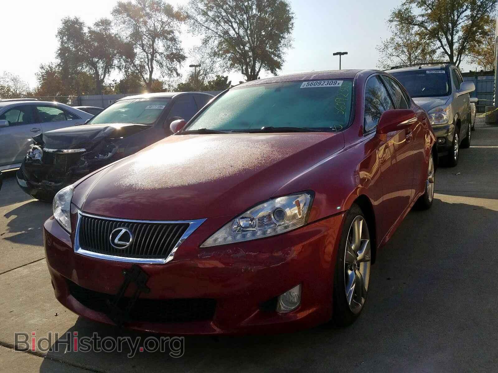 2010 LEXUS IS 250 - VIN: JTHBF5C2XA5121753 - Фото 2