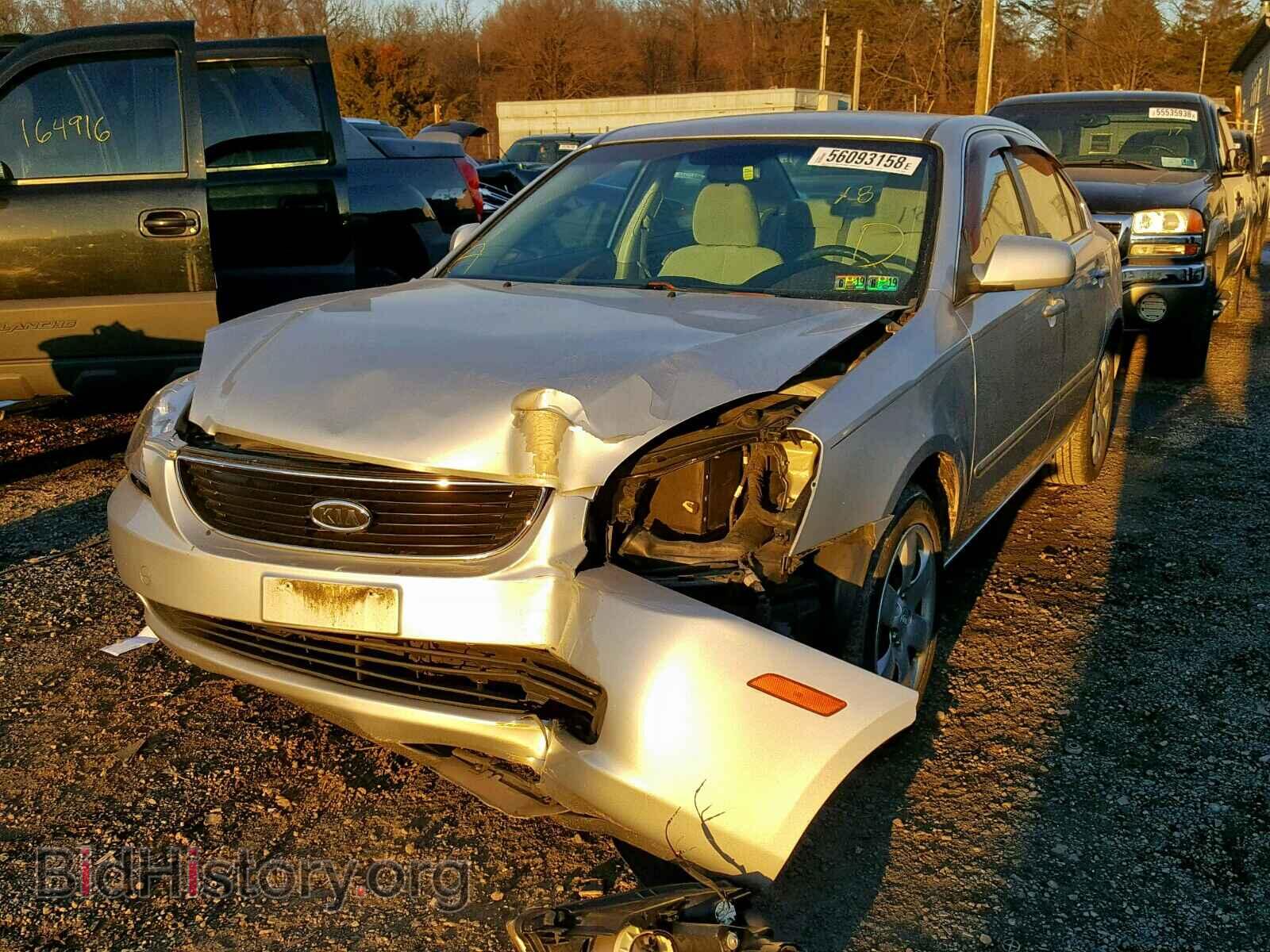 2006 KIA OPTIMA - VIN: KNAGE123765035656 - Фото 2