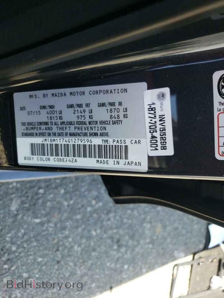 2016 MAZDA 3 - VIN: JM1BM1T74G1279596 - Фото 10
