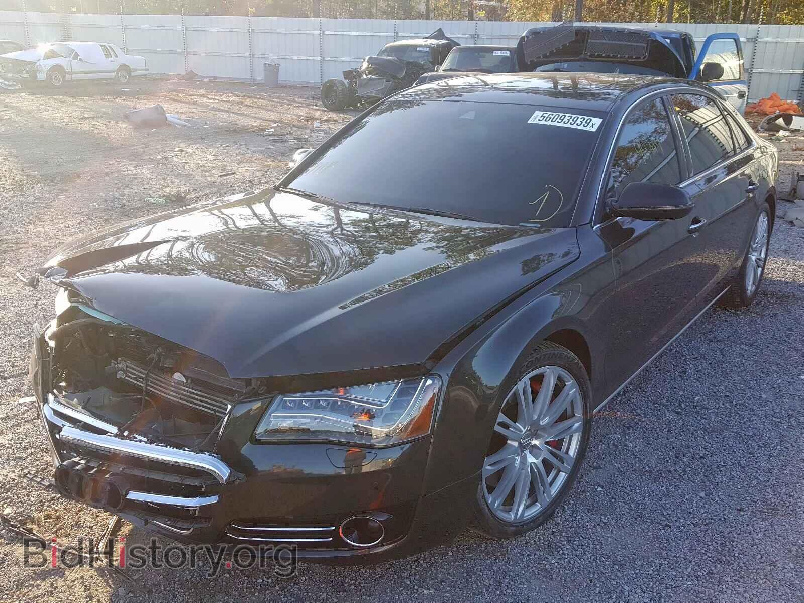 2012 AUDI A8 - VIN: WAURVAFD3CN017467 - Фото 2