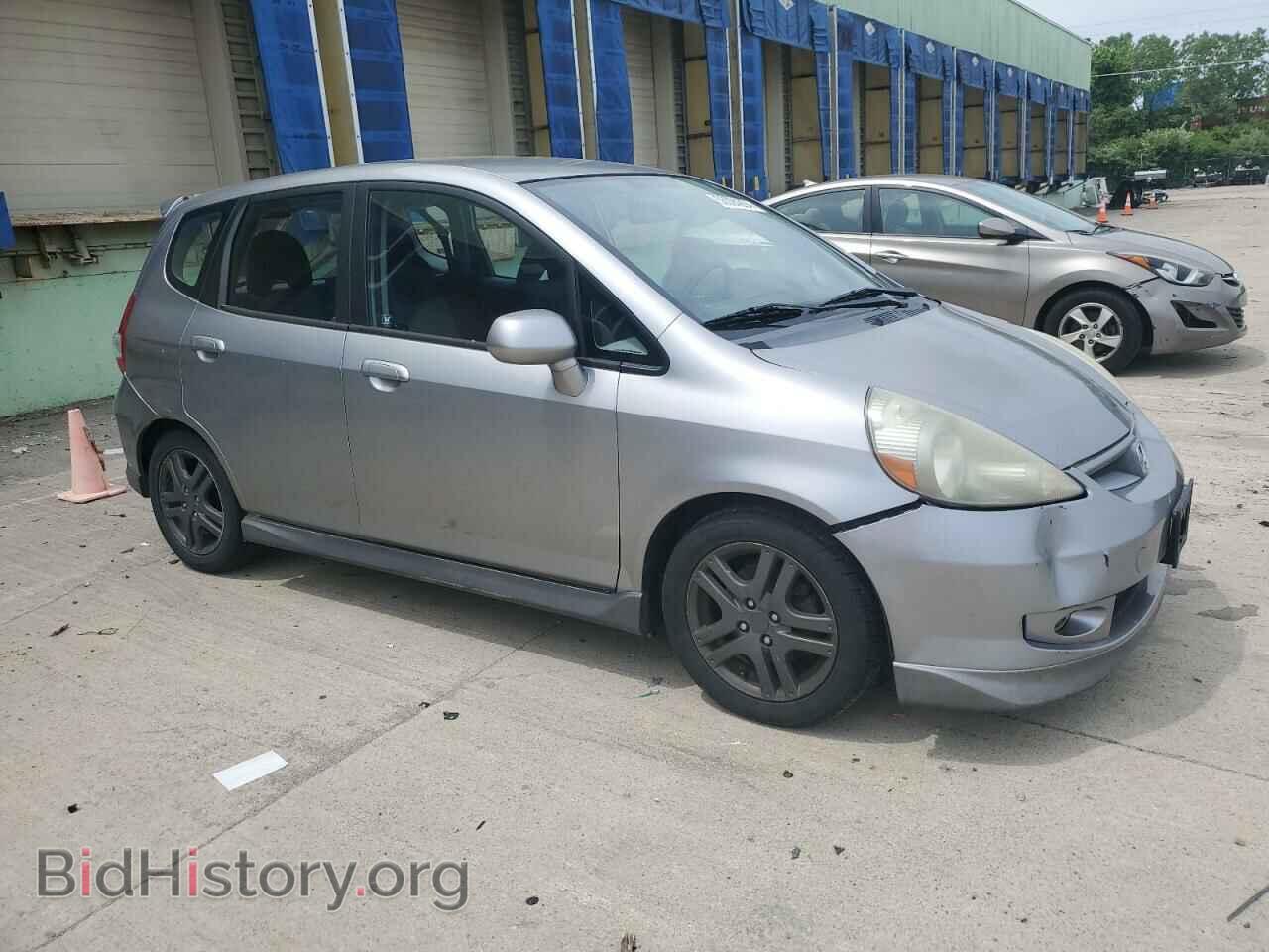 2007 HONDA FIT - VIN: JHMGD38687S013282 - Фото 4