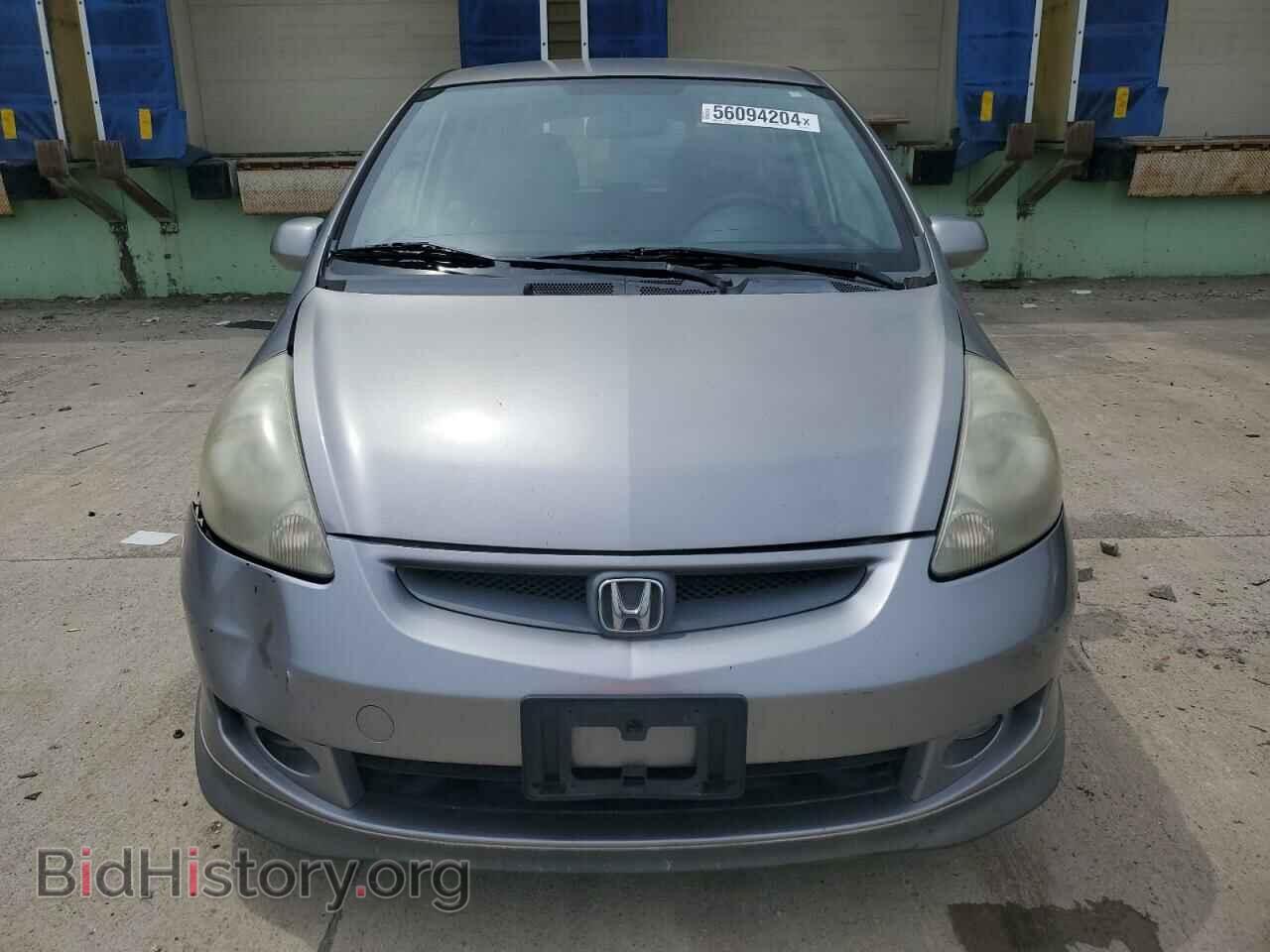 2007 HONDA FIT - VIN: JHMGD38687S013282 - Фото 5