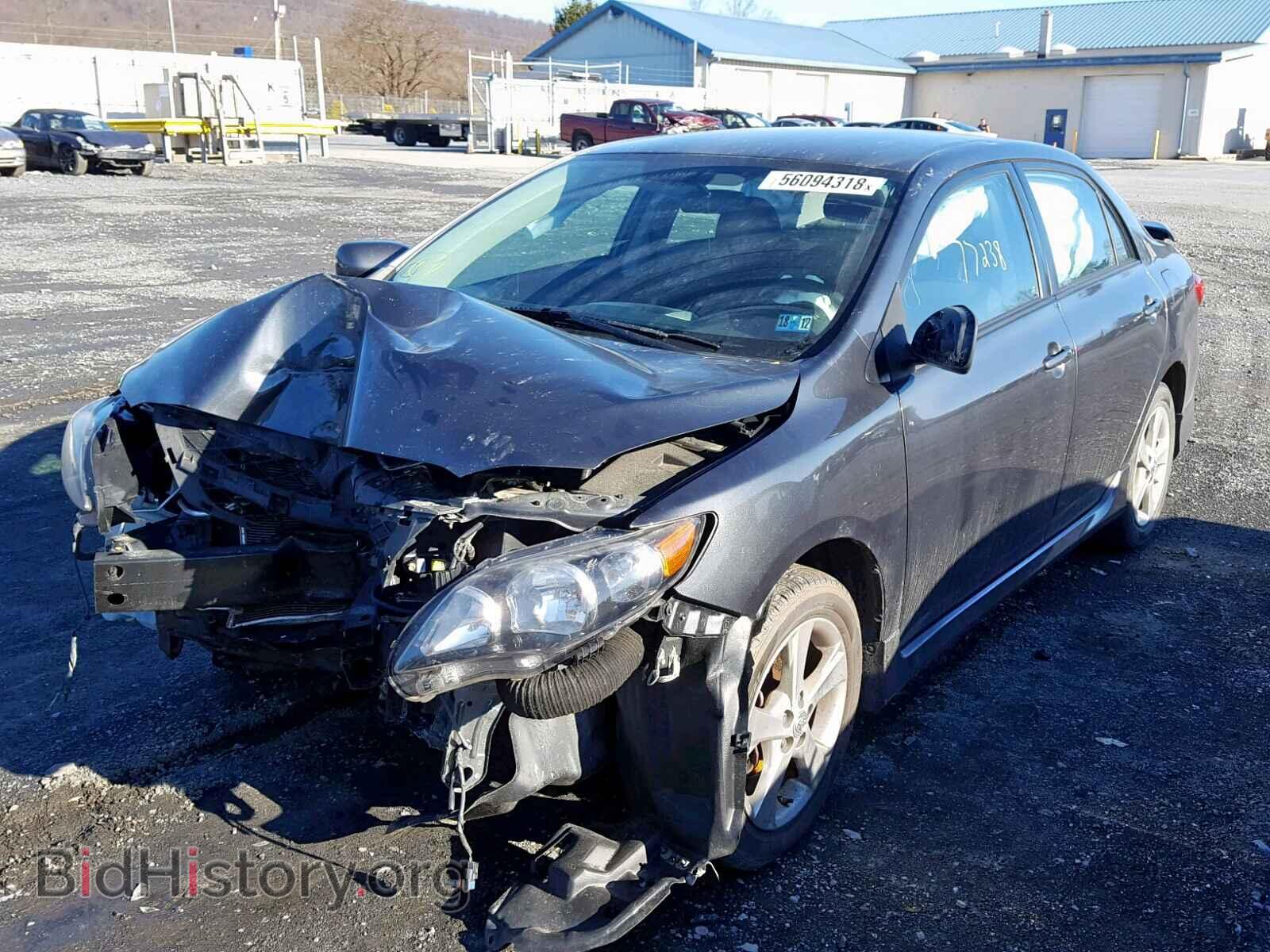 2011 TOYOTA COROLLA BA - VIN: 2T1BU4EE9BC718440 - Фото 2
