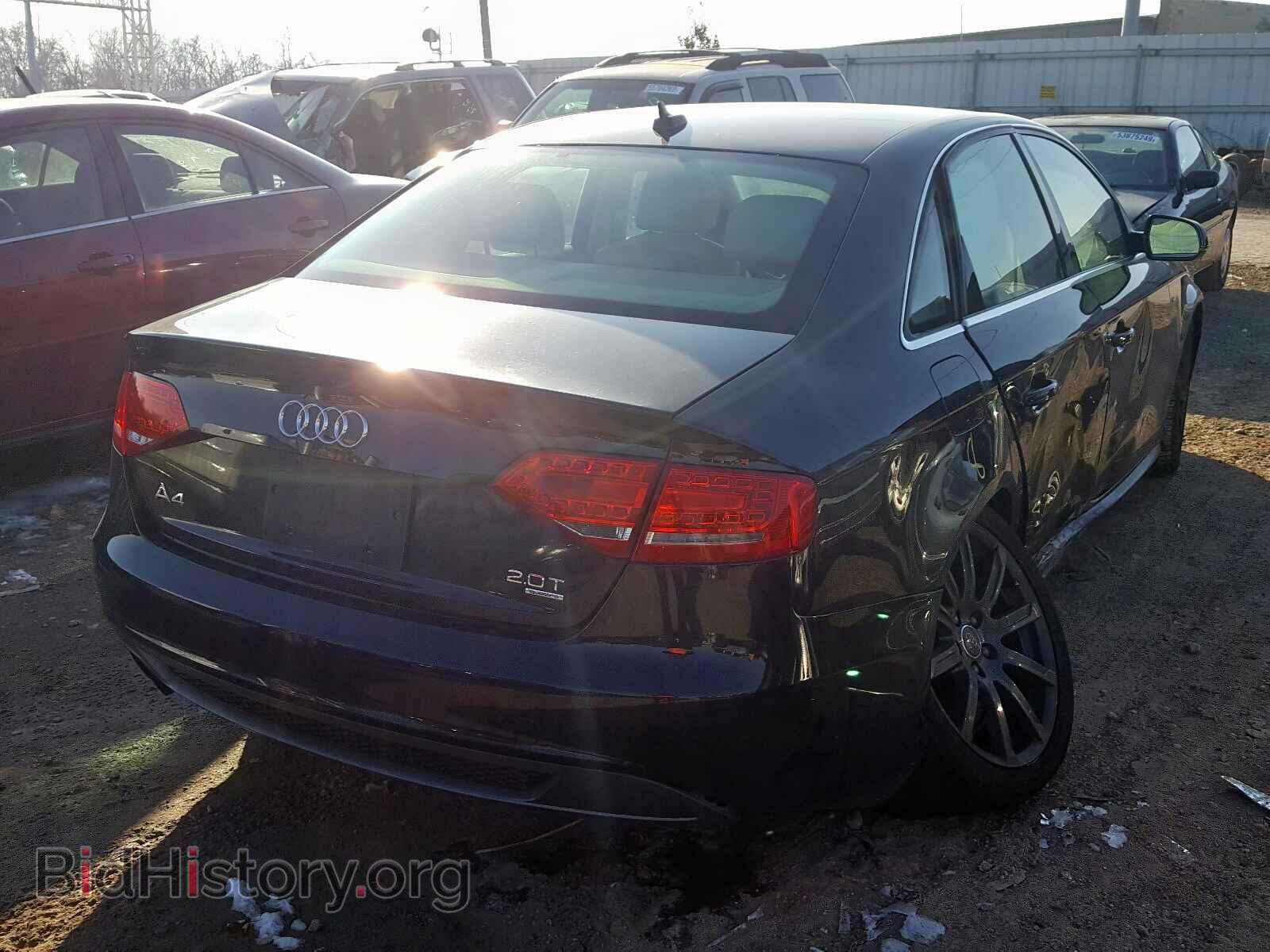2012 AUDI A4 - VIN: WAUFFAFL2CN013630 - Photo 4
