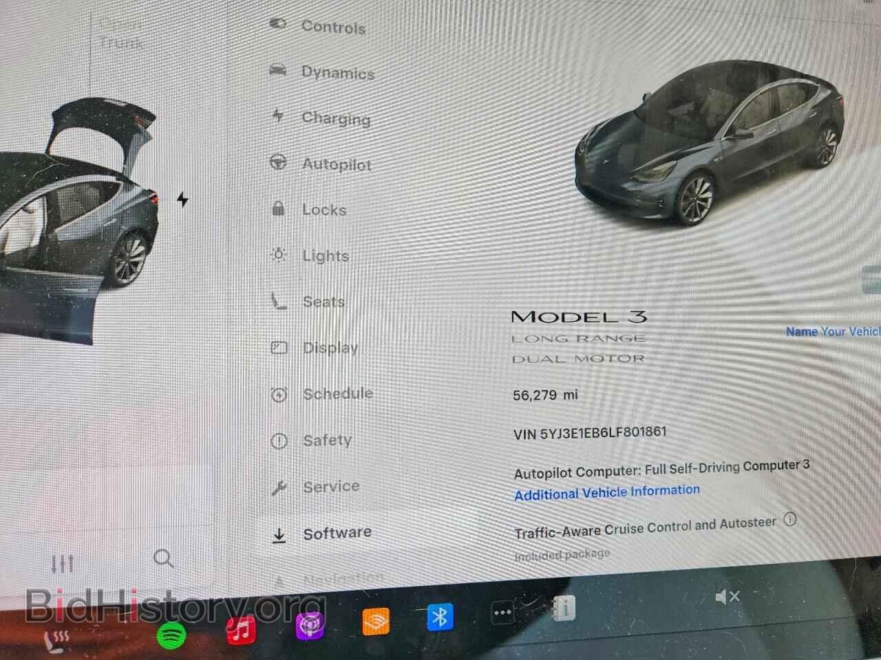 2020 TESLA MODEL 3 - VIN: 5YJ3E1EB6LF801861 - Photo 9