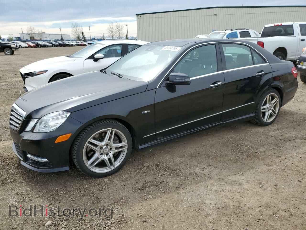 Photo WDDHF8JB7CA645054 - MERCEDES-BENZ E-CLASS 2012