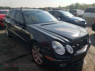 2007 Mercedes-Benz E-CLASS E 350 4MAT, черный — VIN WDBUH87X77B179405, Copart