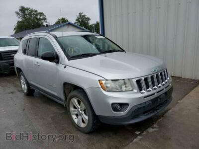 2012 Jeep COMPASS Compass SP, silver — VIN 1C4NJDBB7CD513008, Copart