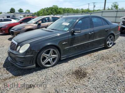 2007 Mercedes-Benz E-CLASS 63 AMG, black — VIN WDBUF77X97B013337, Copart