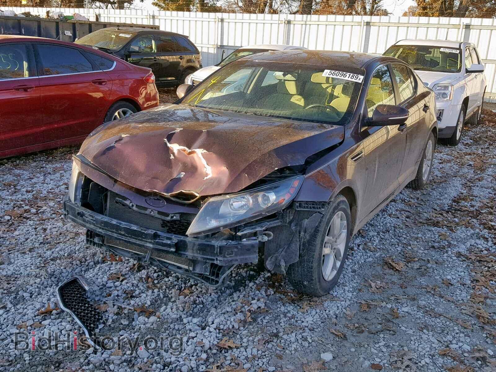 2011 KIA OPTIMA LX - VIN: KNAGM4A76B5190136 - Photo 2