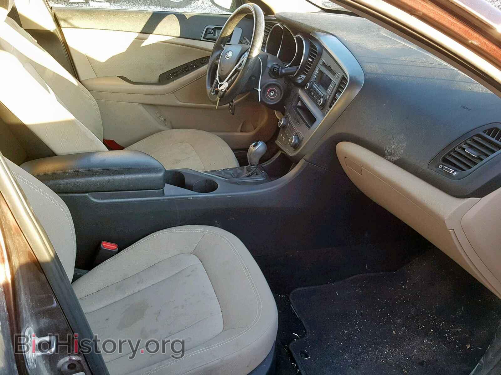 2011 KIA OPTIMA LX - VIN: KNAGM4A76B5190136 - Photo 5