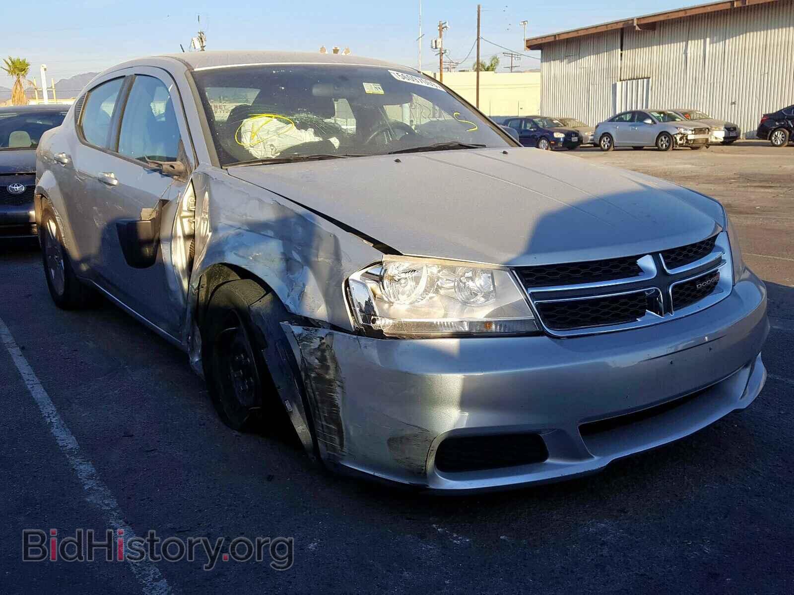 Photo 1C3CDZAB3CN331463 - DODGE AVENGER 2012