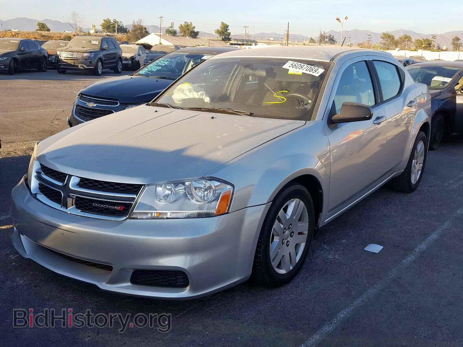 2012 DODGE AVENGER - VIN: 1C3CDZAB3CN331463 - Photo 2