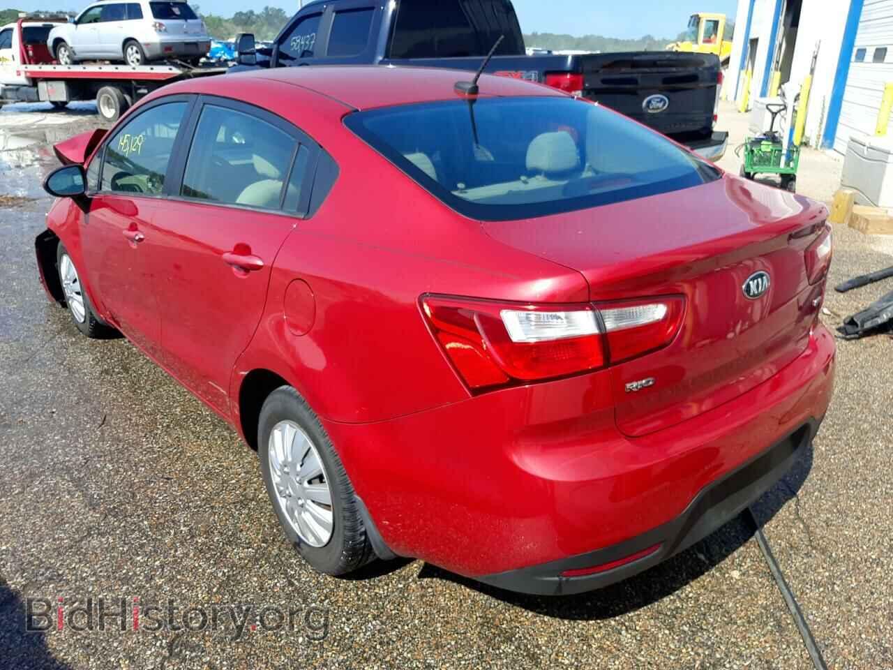 2014 KIA RIO - VIN: KNADM4A34E6405124 - Фото 3