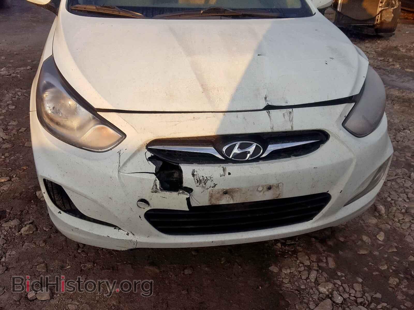 2013 HYUNDAI ACCENT - VIN: KMHCU4AE2DU444171 - Фото 9