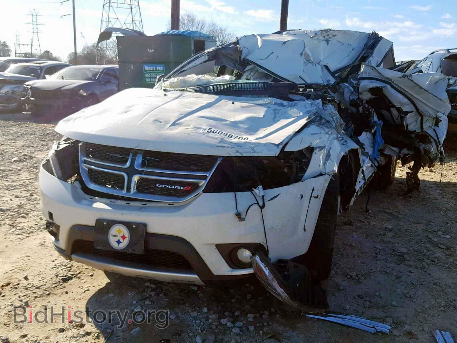 2016 DODGE JOURNEY - VIN: 3C4PDDBG0GT100391 - Фото 2