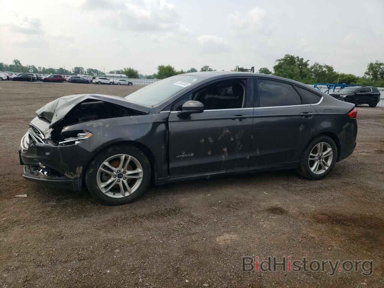 Photo 3FA6P0LU2JR250836 - FORD FUSION 2018