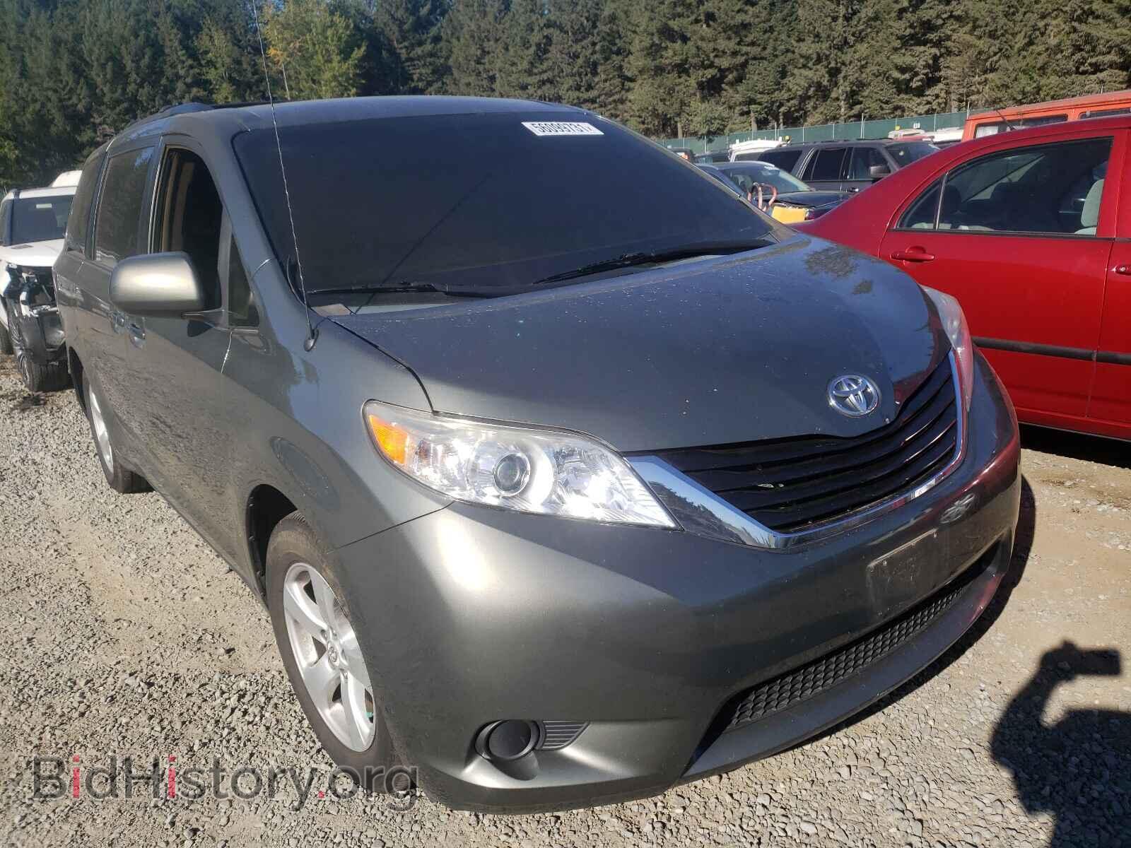 Photo 5TDKK3DC9CS199205 - TOYOTA SIENNA 2012