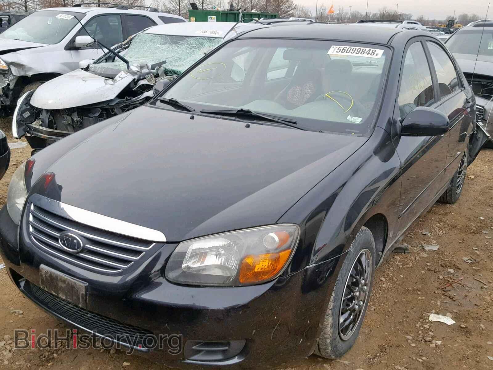 2009 KIA SPECTRA EX - VIN: KNAFE221995631663 - Фото 2