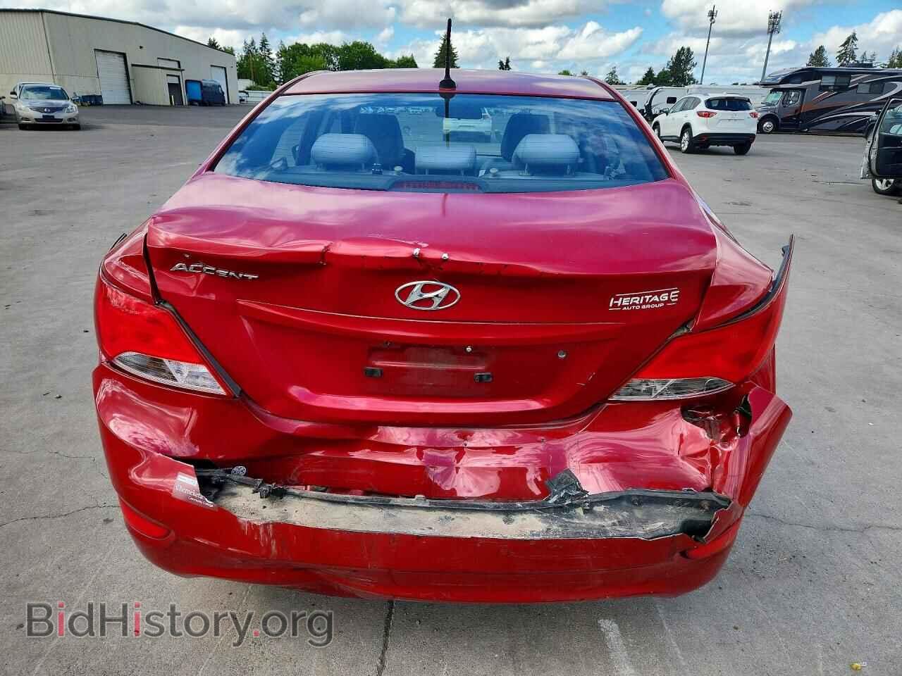 2015 HYUNDAI ACCENT - VIN: KMHCT4AEXFU825384 - Фото 6