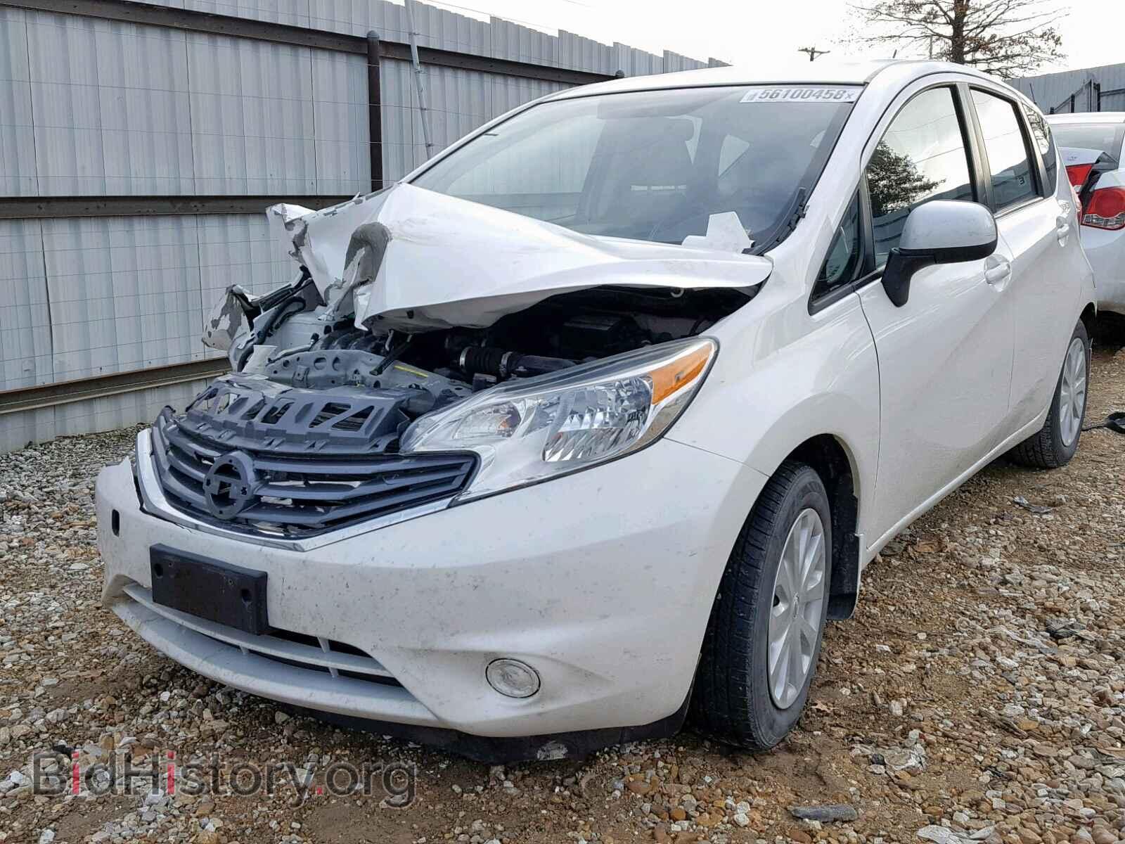 2014 NISSAN VERSA - VIN: 3N1CE2CPXEL410322 - Photo 2