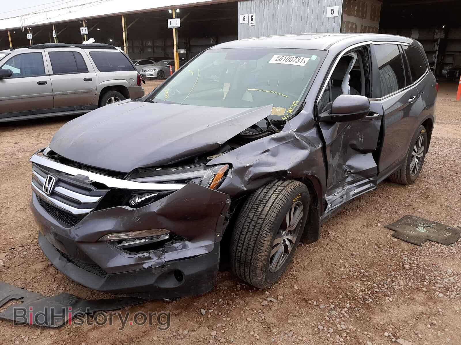 2017 HONDA PILOT - VIN: 5FNYF5H78HB003810 - Фото 2